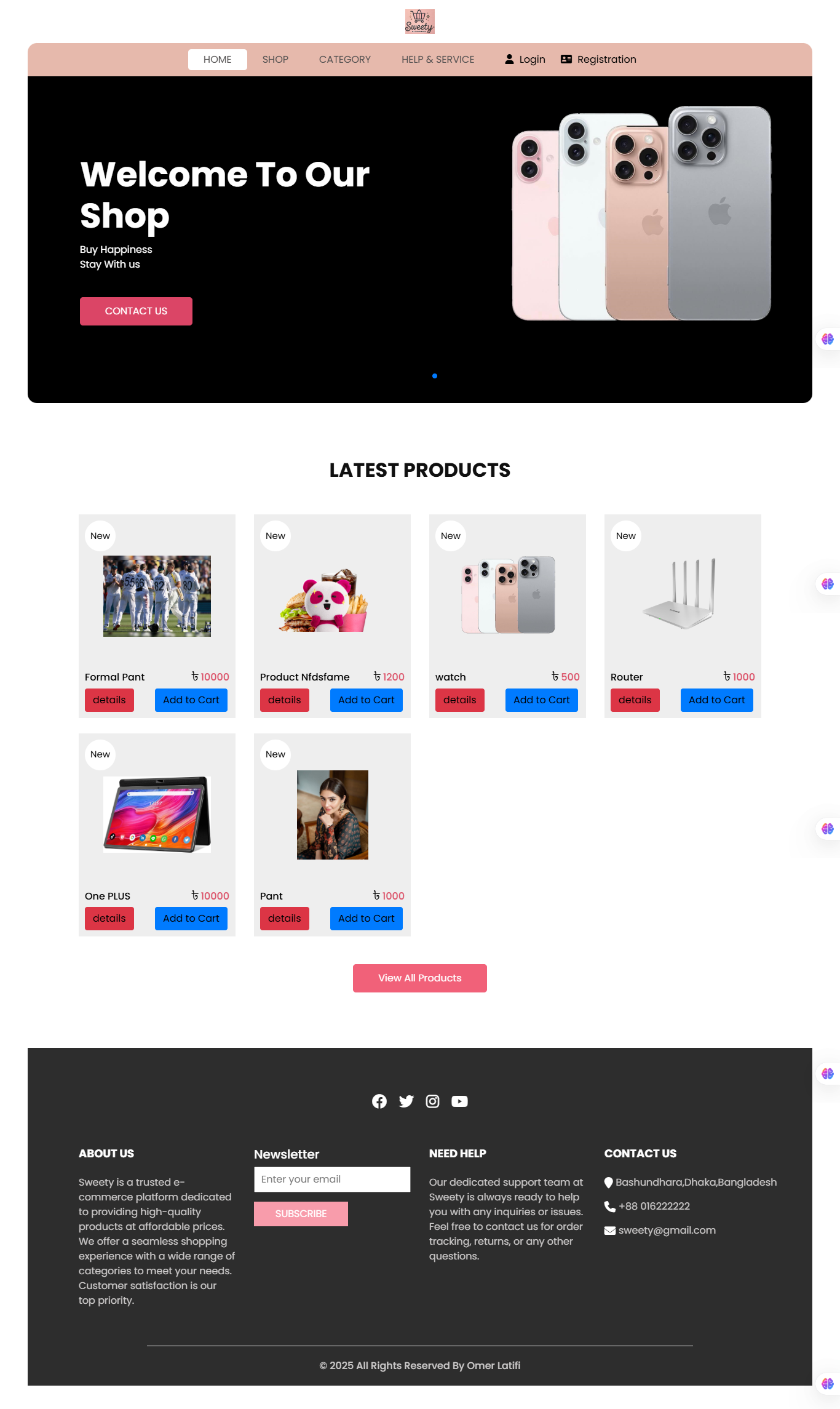 project1 screenshot 1