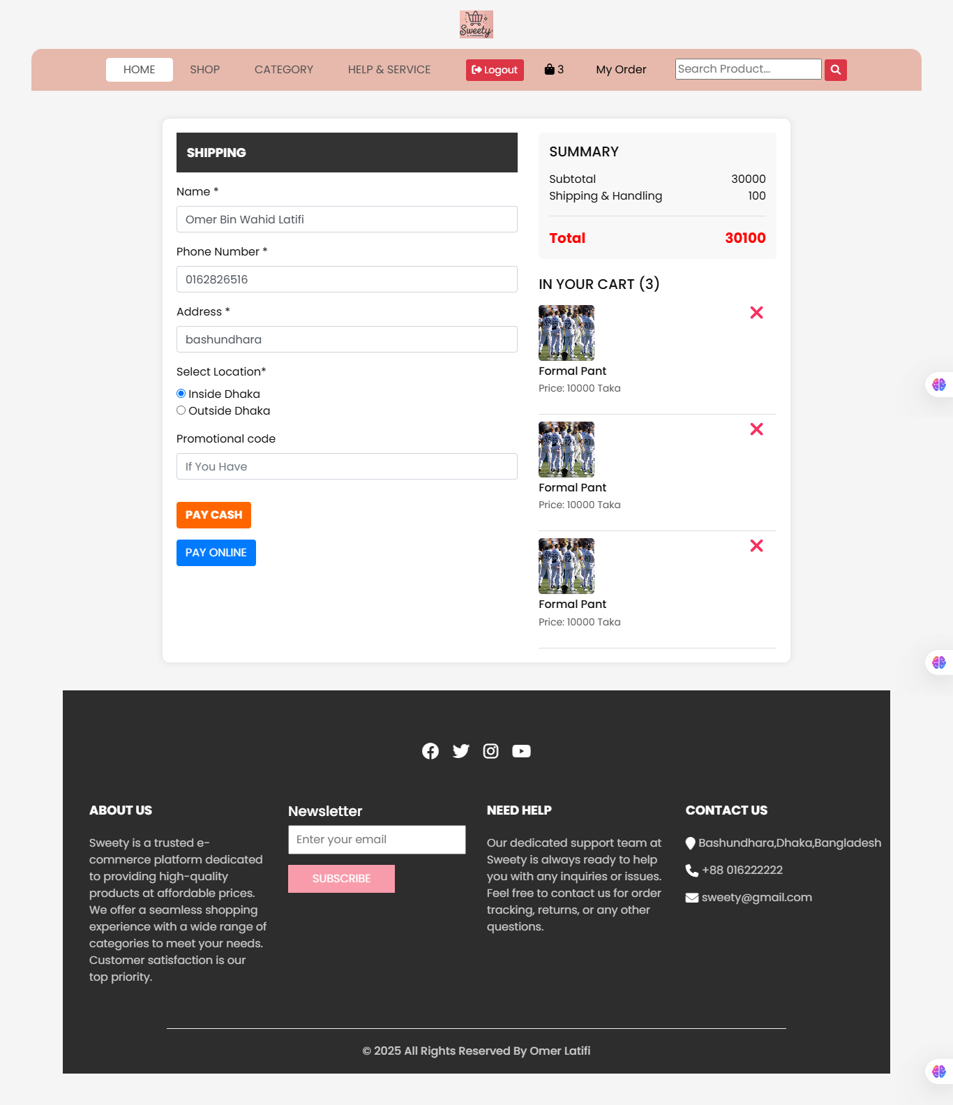 project1 screenshot 3